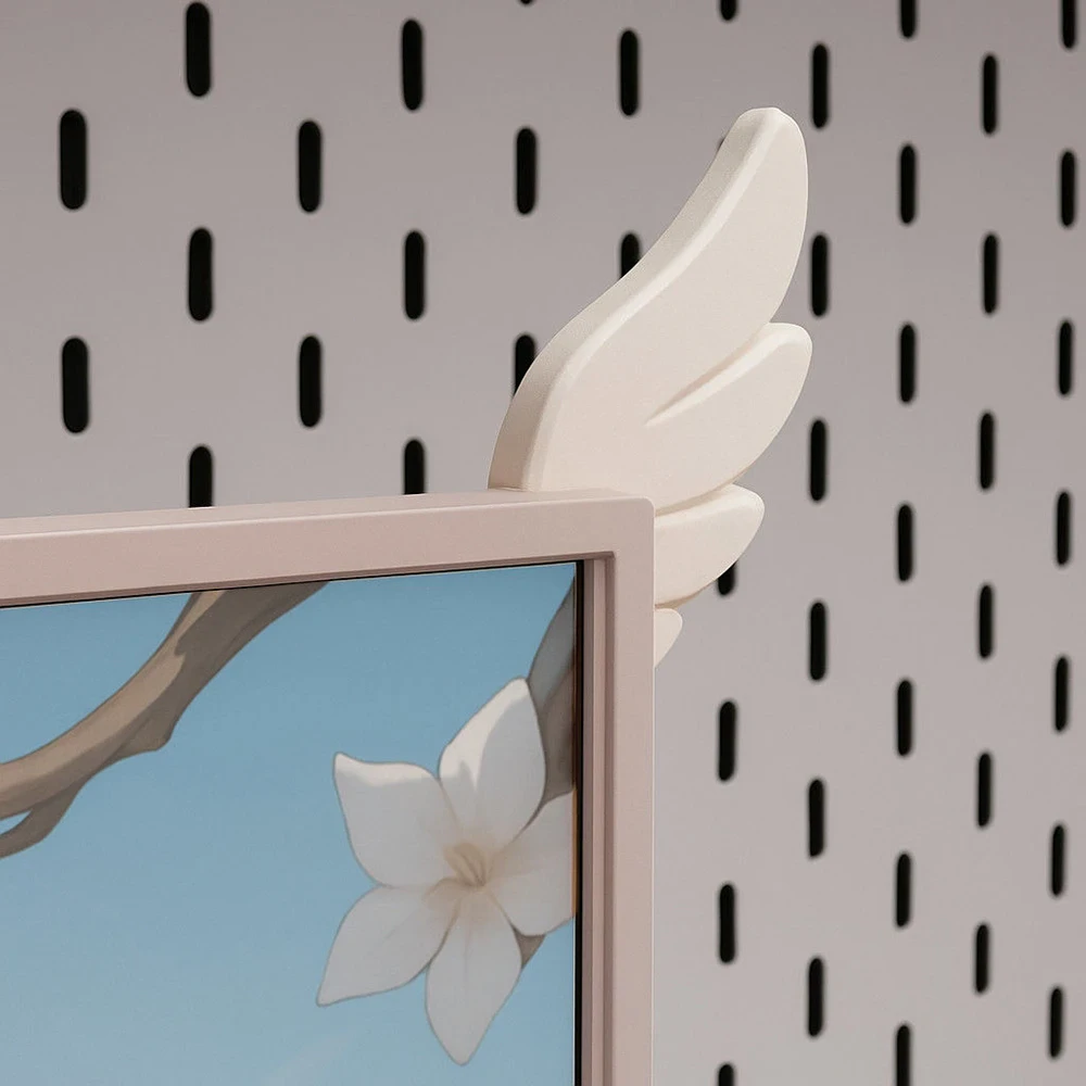 3D Printed Monitor Wings