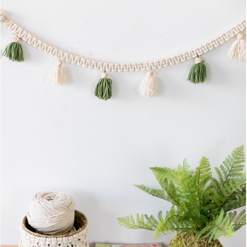 Handmade Boho Tassle Garland