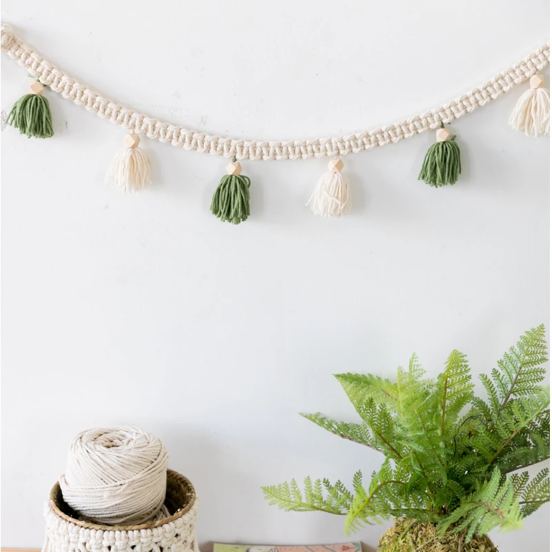Handmade Boho Tassle Garland