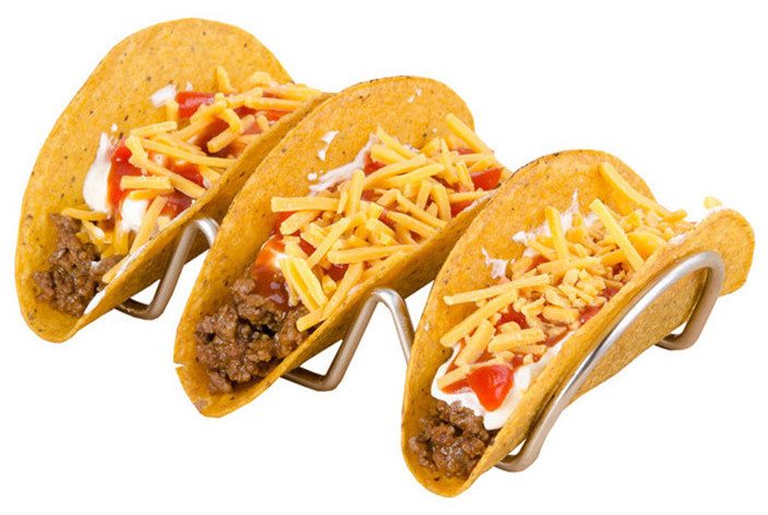 Taco Stand Stainless Steel