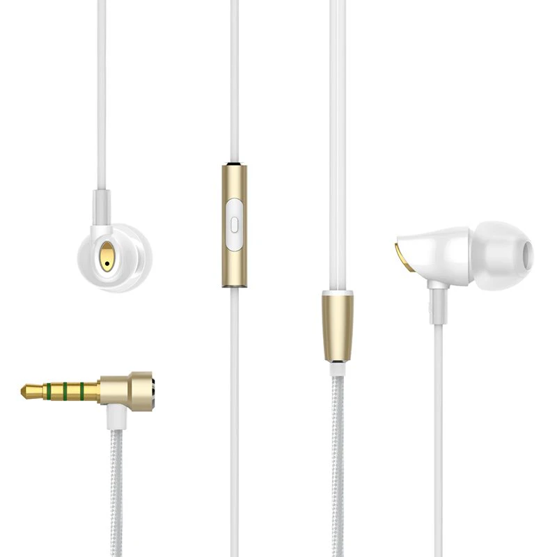 Rock Nano Zircon Mic Earphones