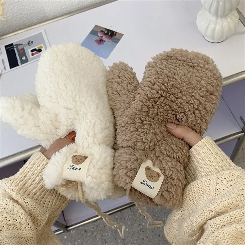 Sherpa Bear Mittens
