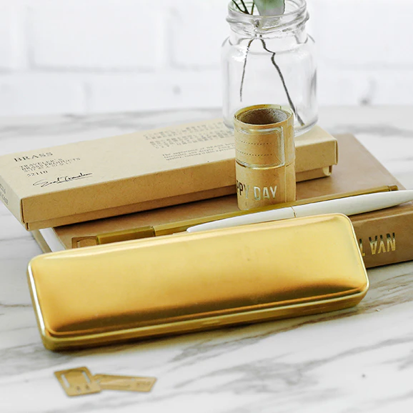 Brass Pencil Case