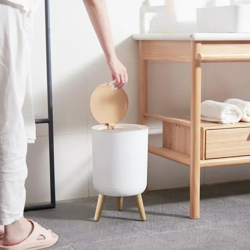PressTop Woodtone Bin