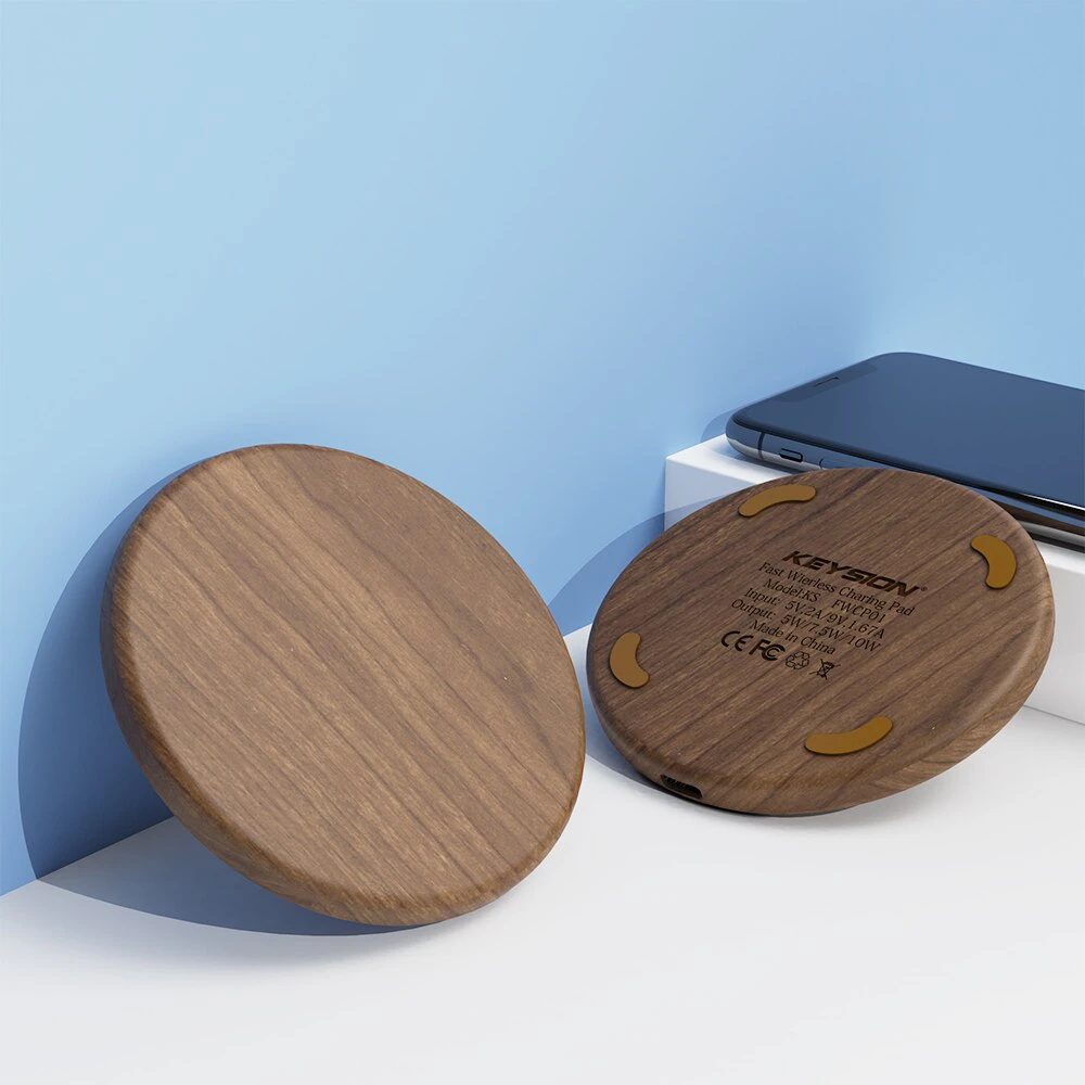 Wooden Qi Wireless Charge Pad