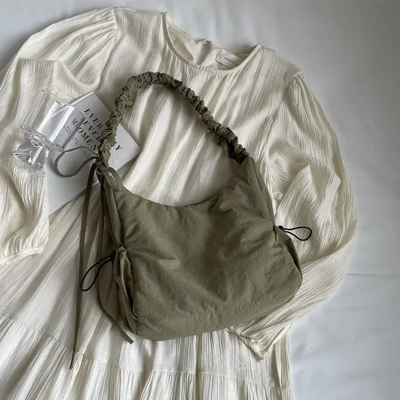 Ruched Shoulder Bag