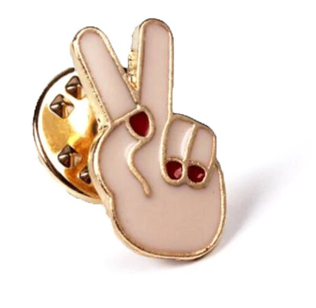 Peace Brooch Pin