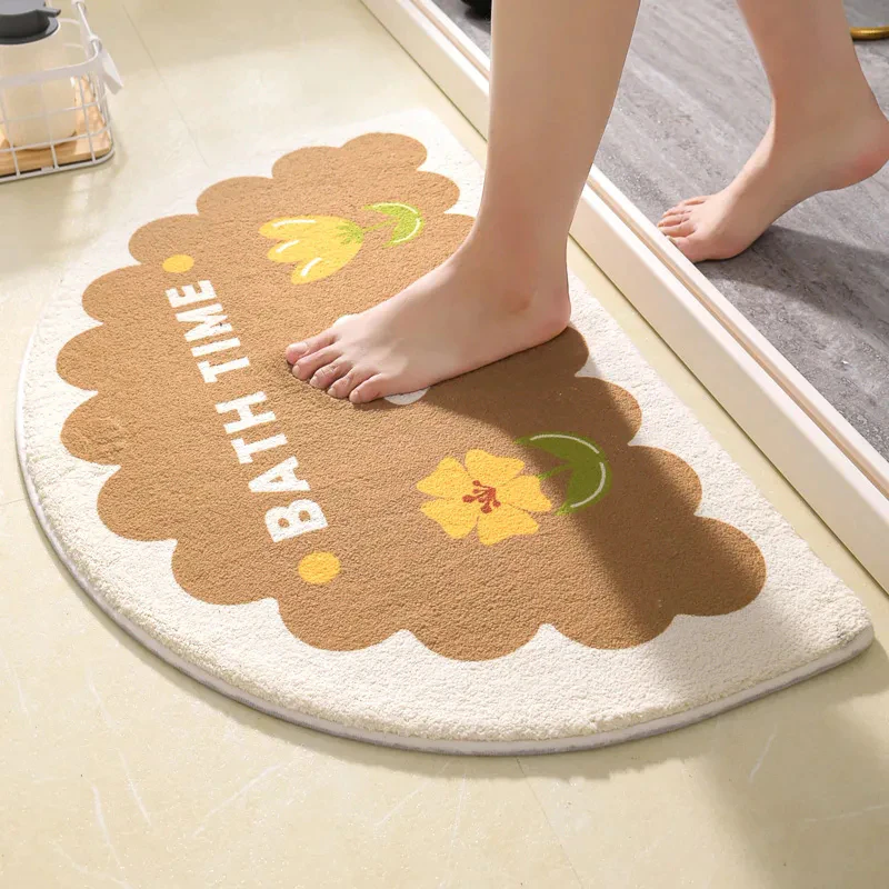 Floral Bath Mat