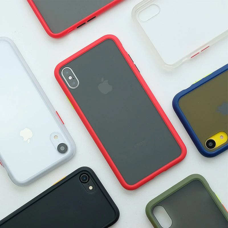 Matte Frosted iPhone Bumper Case