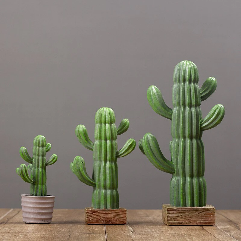 Mini Cactus Figurine