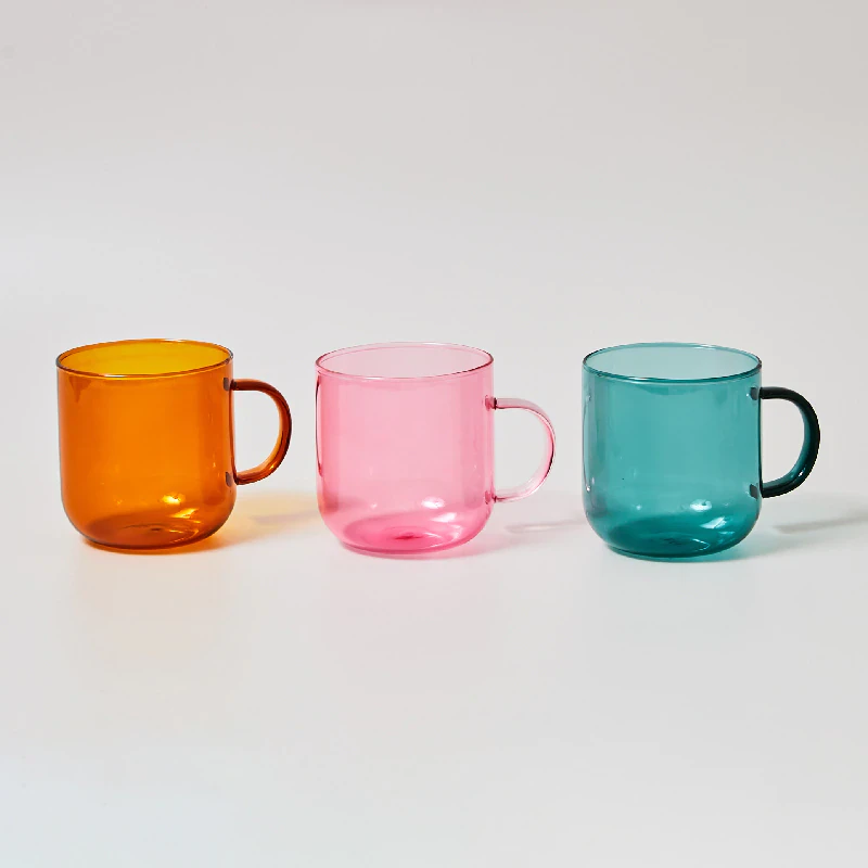 Colorful Coffee Glass