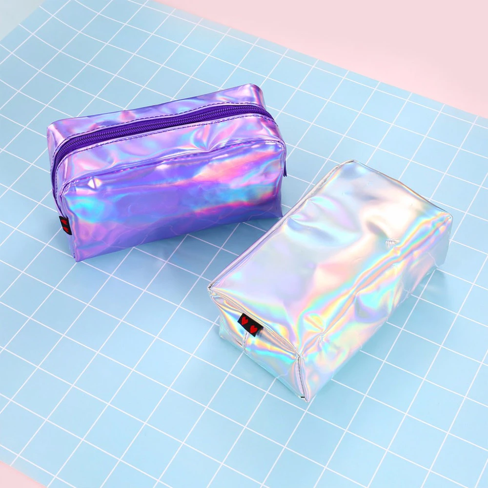 Holographic Makeup Bag