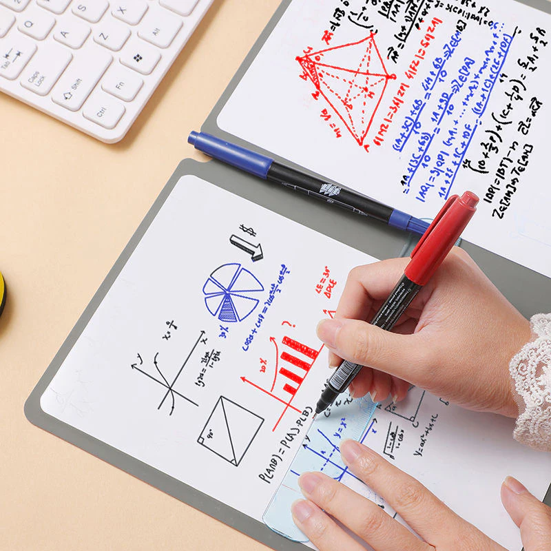 Whiteboard PU Leather Notebook