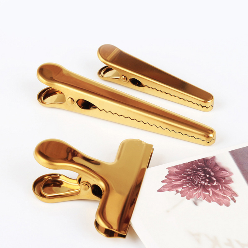 Brass Clip Set