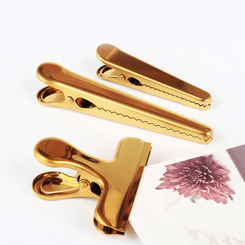 Brass Clip Set
