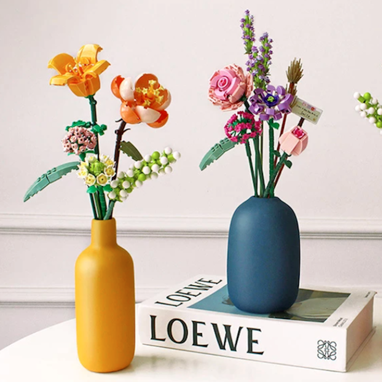 DIY Flower Bricks Bouquet