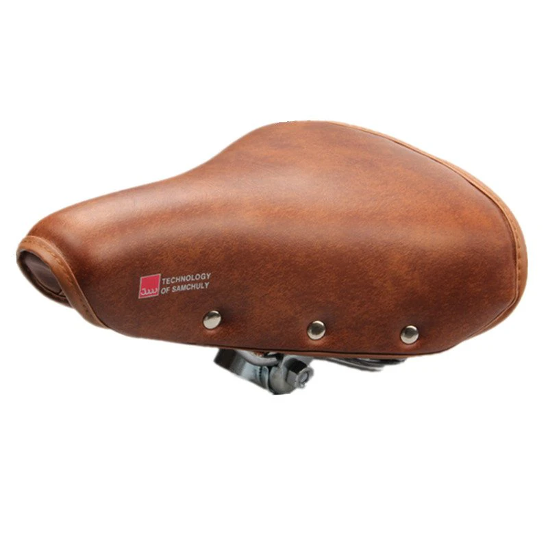Vintage Leather Bike Saddle