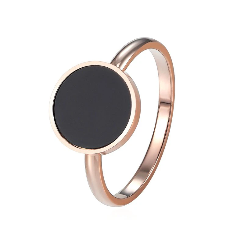 Minimal Rose Gold Ring