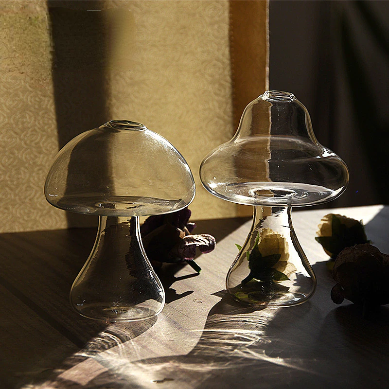 Mushroom Shaped Vase Decor
