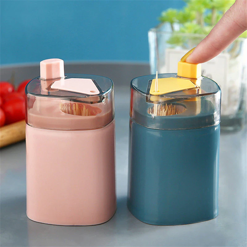 Pop-Up Toothpick Dispenser
