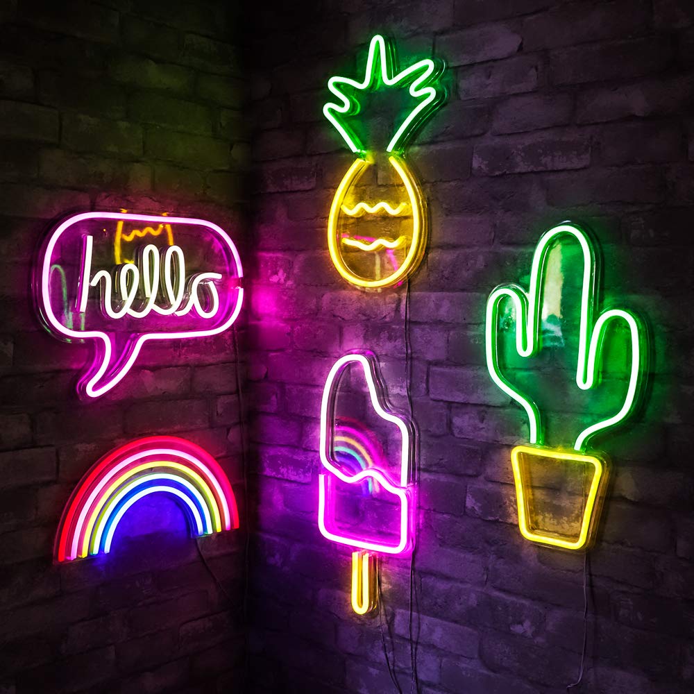 LED Neon Wall Light
