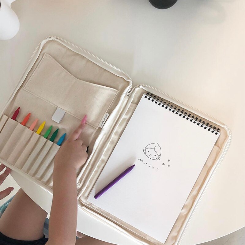 Kids Canvas Stationery Organiser
