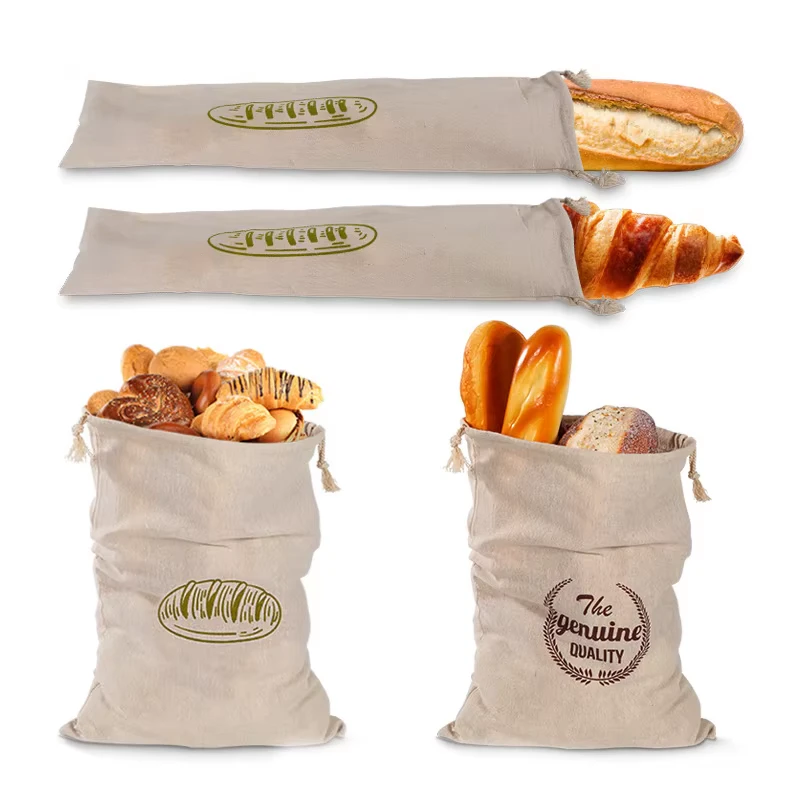 Linen Bread Bag