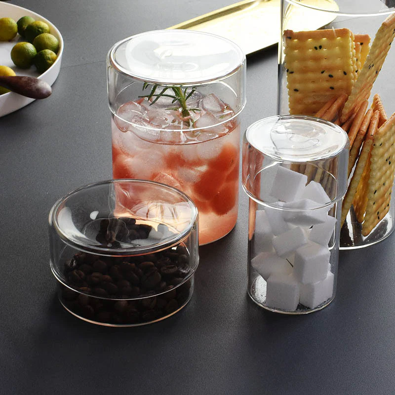 Versatile Glass Canister Set