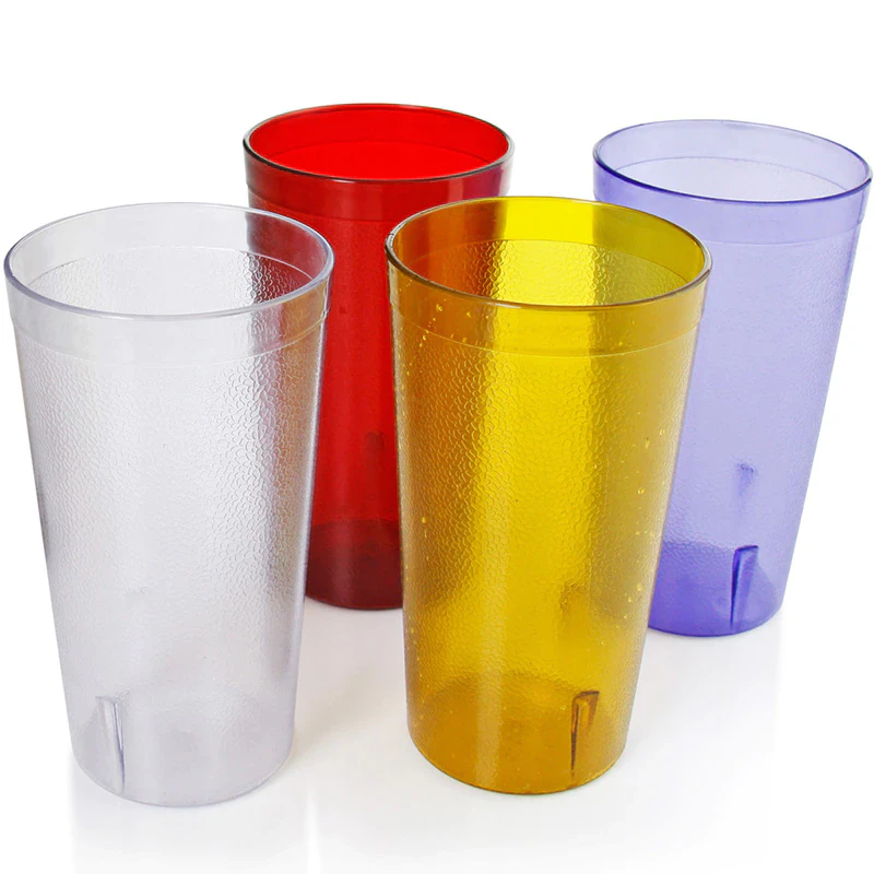 4pc Plastic Diner Cups