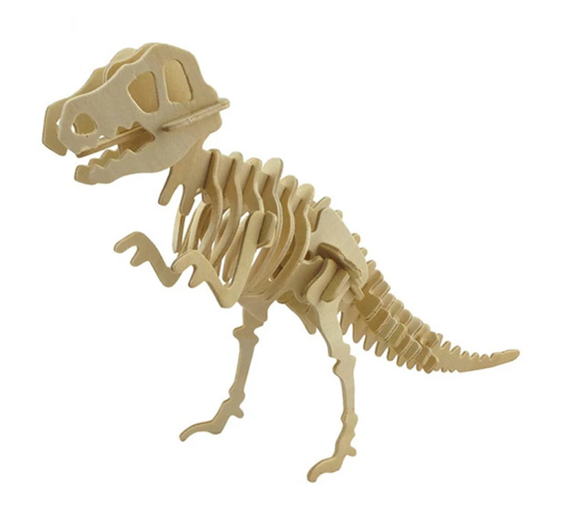Wooden Dinosaur DIY Puzzle
