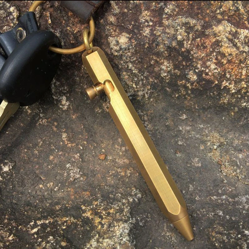 Bolt Action Brass Pen