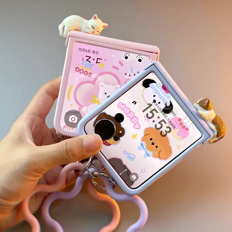 3D Kitten Flip Case