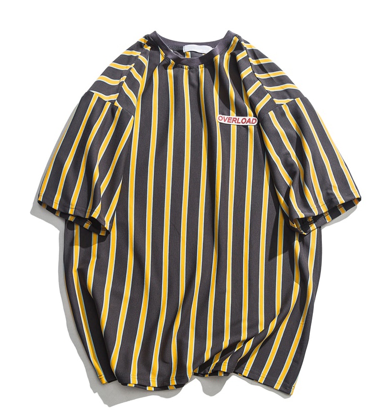 Black & Yellow Striped T-Shirt