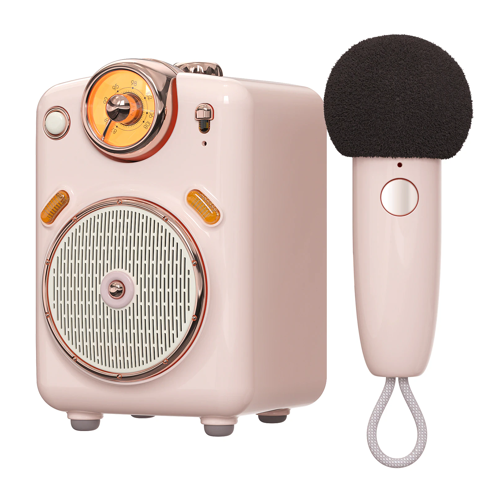 Portable Retro Karaoke Speaker