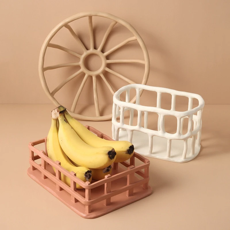 Resin Natural Fruit Bowl