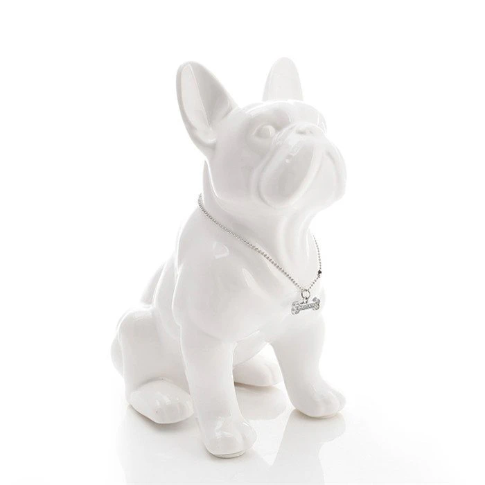 Porcelain Pug Ornament