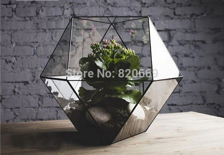Vintage Style Glass Terrarium