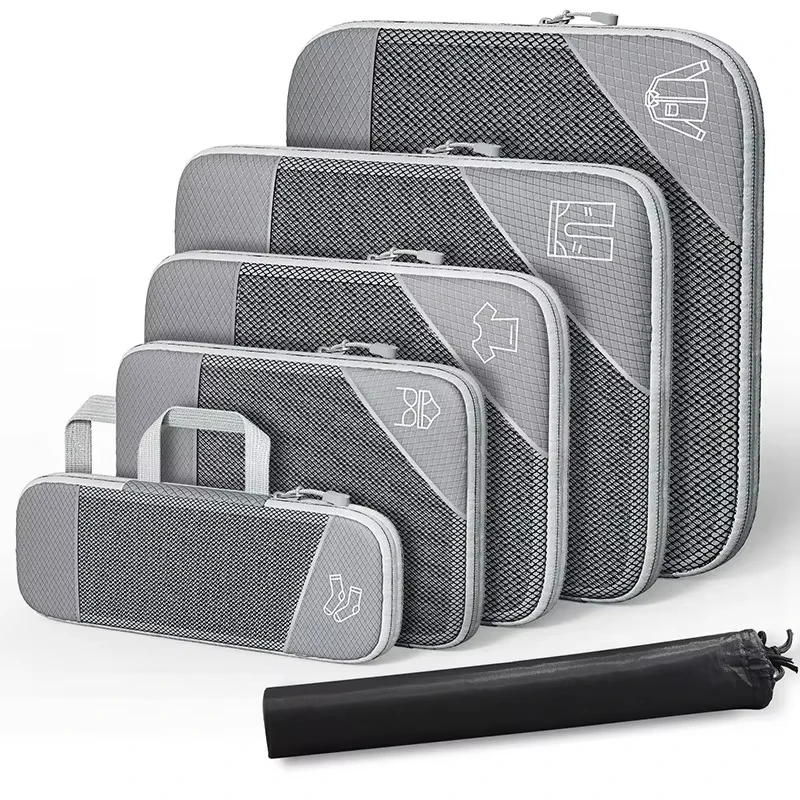 Compressible Luggage Cubes