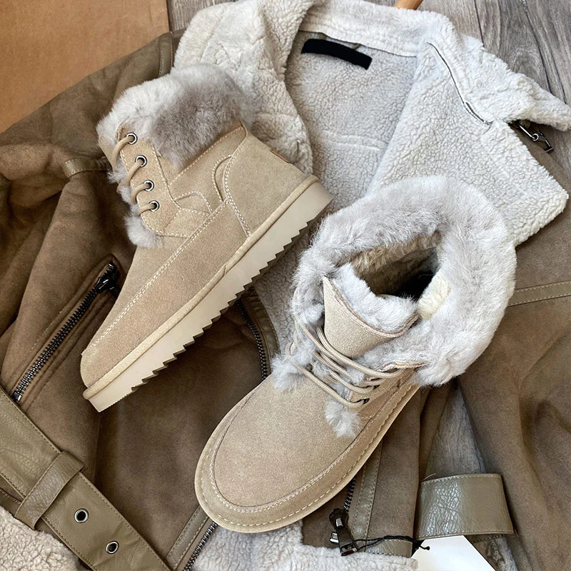 Suede Winter Boots