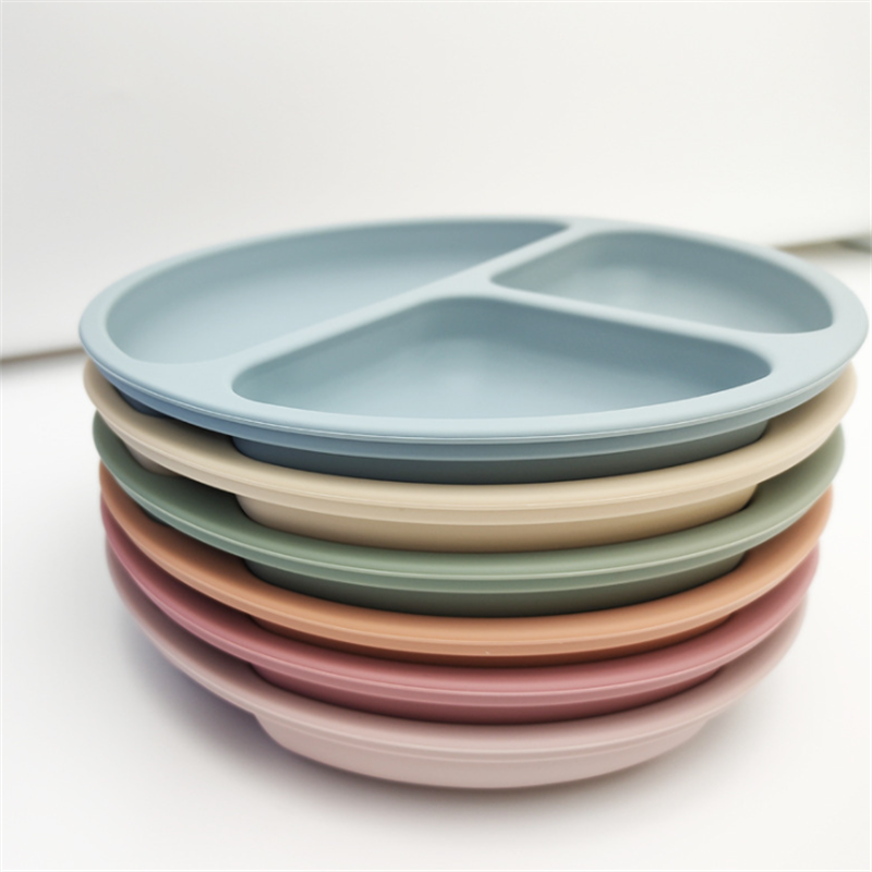 Silicon Sectioned Baby Plate