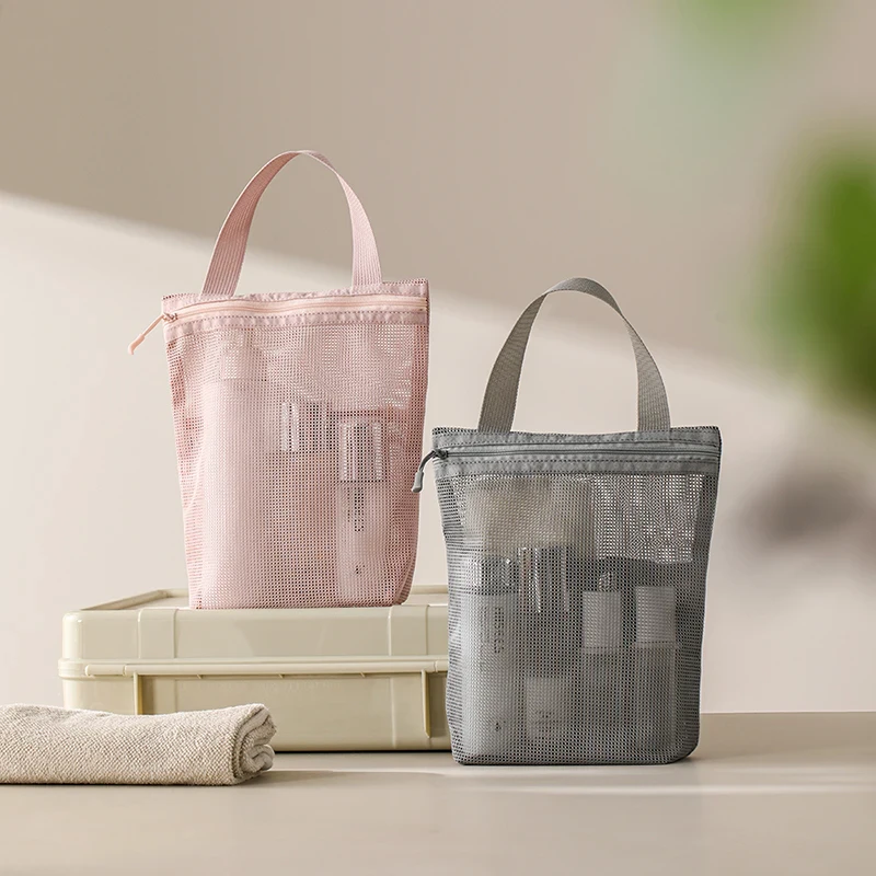 Portable Mesh Toiletry Bag