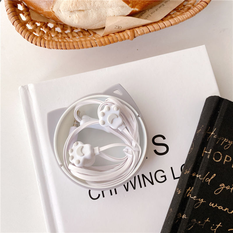 Cat Paw Wired Earphones