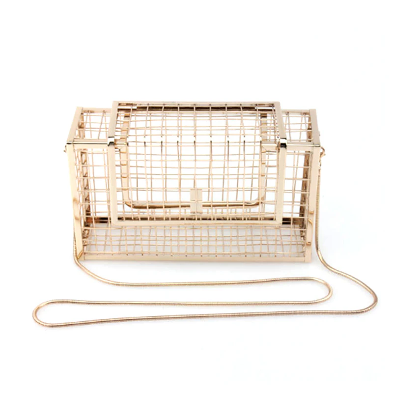 Grid Cage Clutch