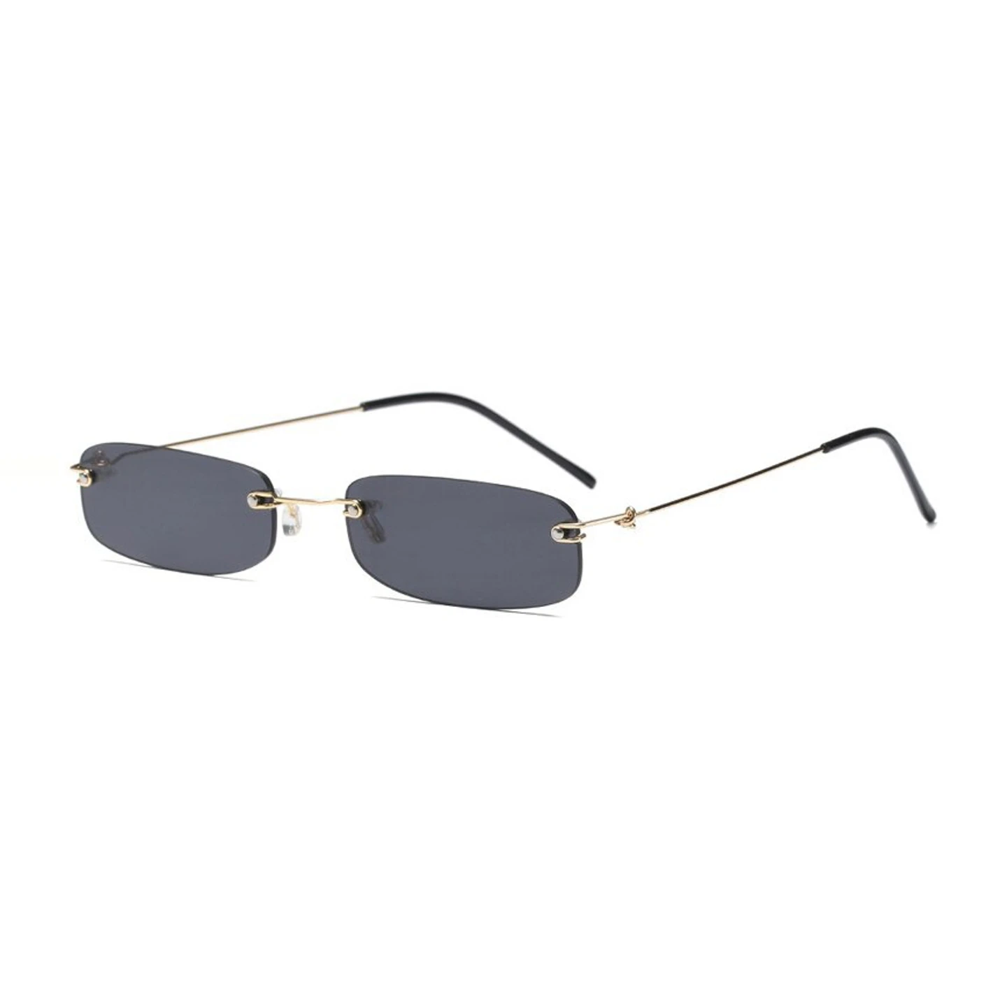 Rimless Vintage Ultra Thin Sunglasses