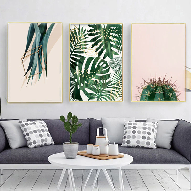 Tropical Desert Canvas Prints