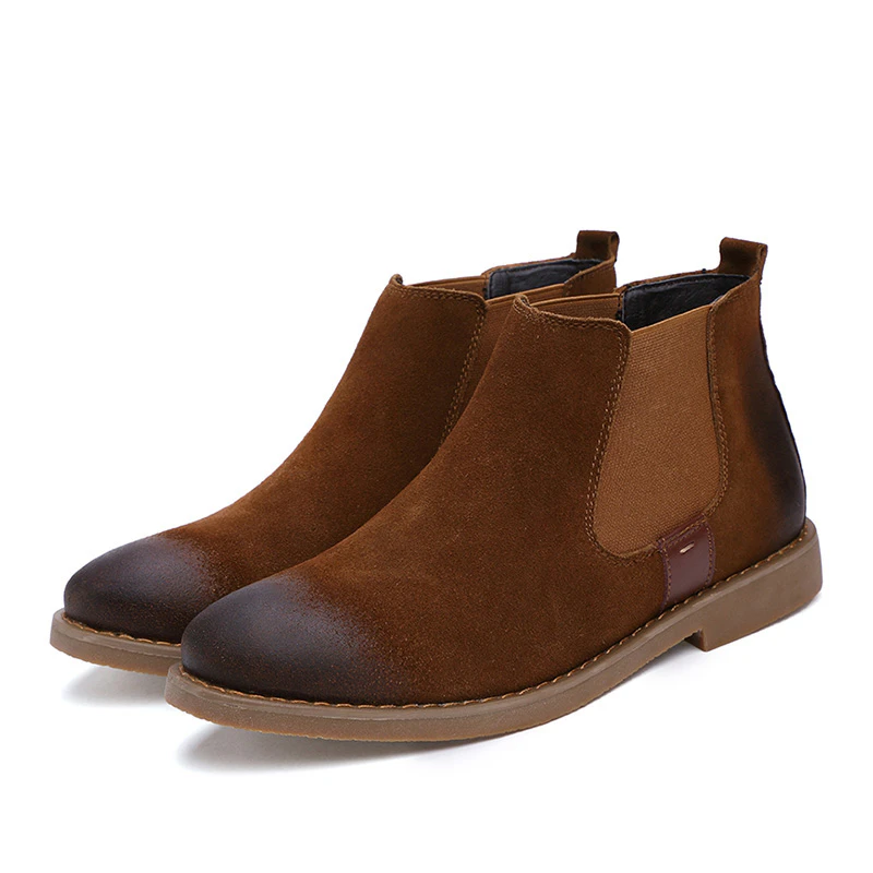 Vintage Leather Chelsea Boots