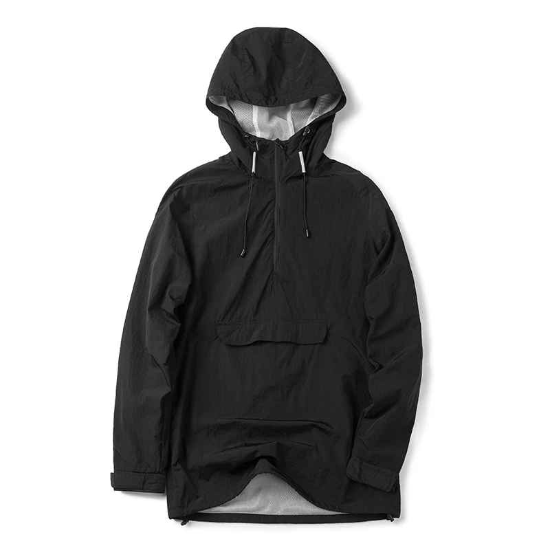 Pullover Waterproof Windbreaker