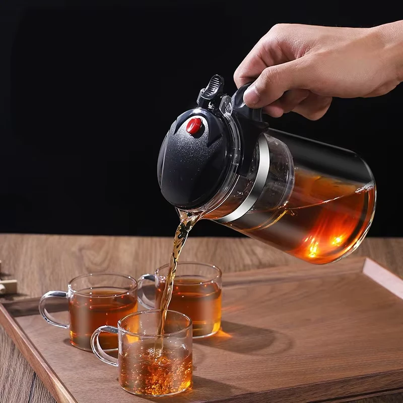 Transparent Glass Teapot