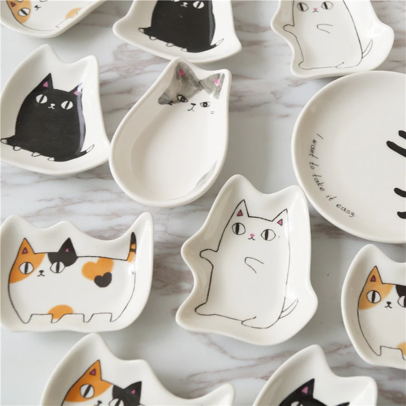 Mini Cat Ceramic Dish