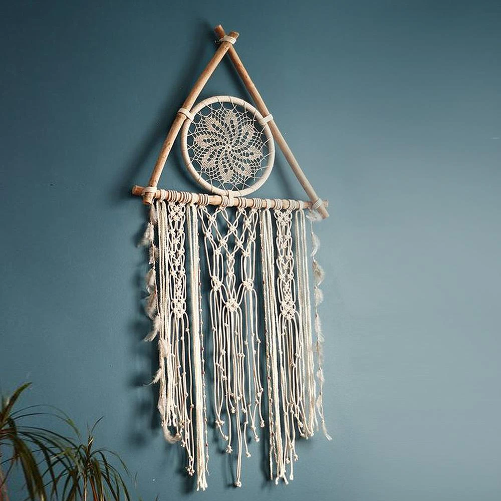 Boho Macrame Dreamcatcher